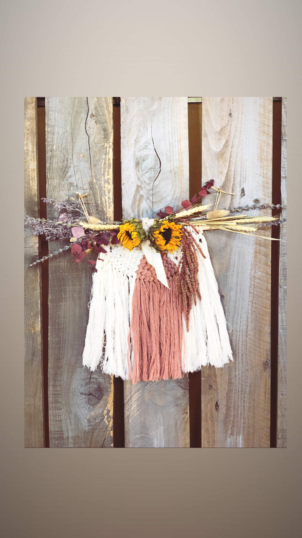 Language Arrangements + Macrame