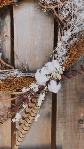 the healing through new beginnings wreath.