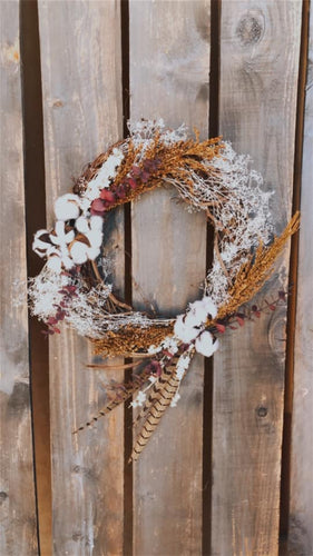 the healing through new beginnings wreath.