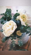 Load image into Gallery viewer, the peony + eucalyptus pair- FRESH