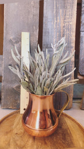 Copper pitcher full of “inner peace” + “higher purpose” - Sage